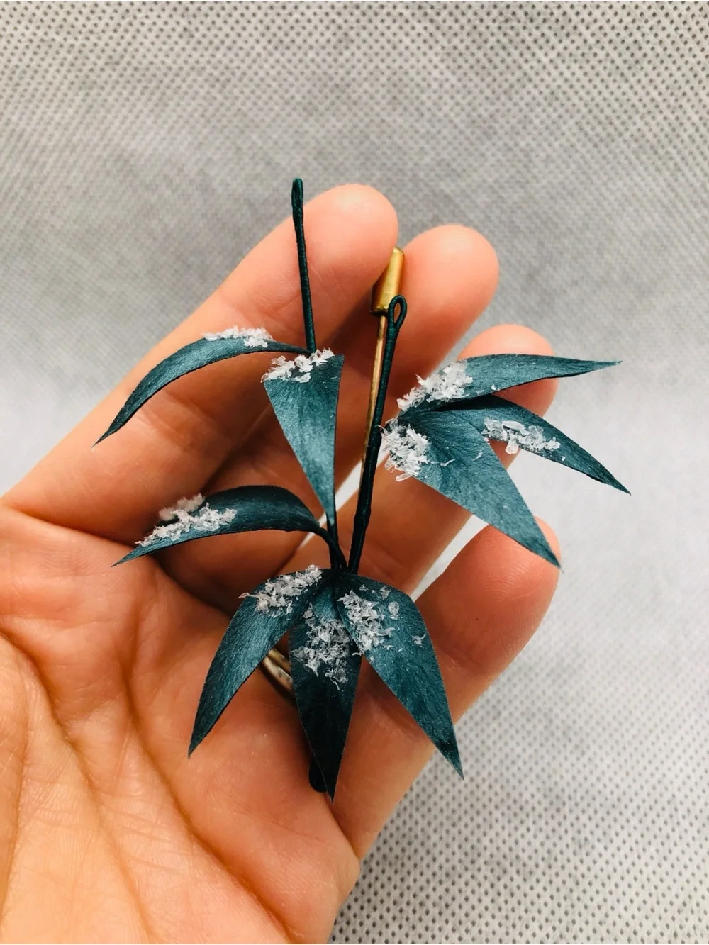 Bamboo fabric lux pin